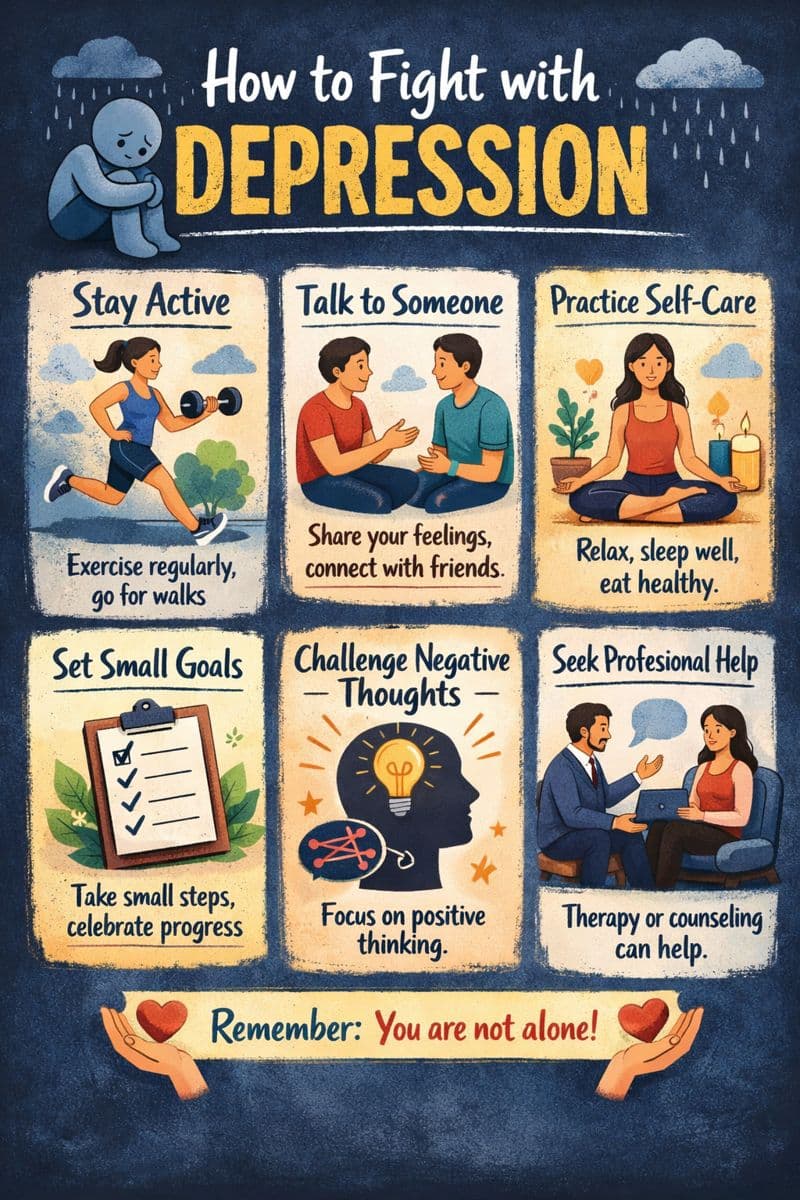 Fighting Depression: Small Steps That Lead to Big Healing